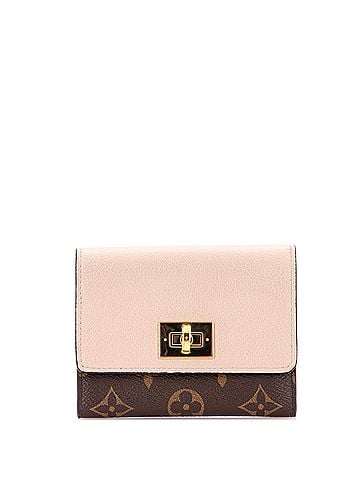 Louis Vuitton Victorine On My Side Wallet Leather and Monogram Canvas (view 1)