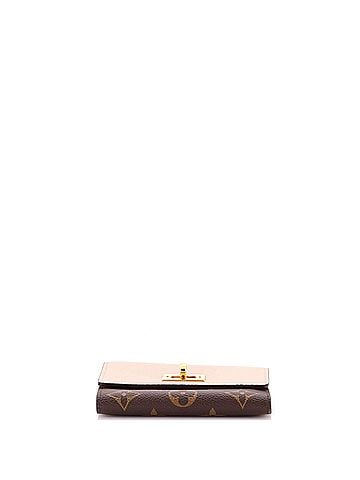 Louis Vuitton Victorine On My Side Wallet Leather and Monogram Canvas (view 2)