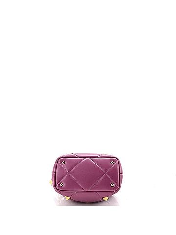Valentino Garavani Roman Stud Top Handle Bag Quilted Leather Small (view 2)