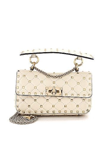 Valentino Garavani Rockstud Spike Flap Bag Quilted Leather Small (view 1)