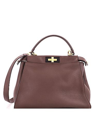 Fendi Peekaboo Bag Rigid Leather Regular (view 1)