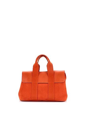 Hermès Valparaiso Bag Toile and Leather PM (view 2)