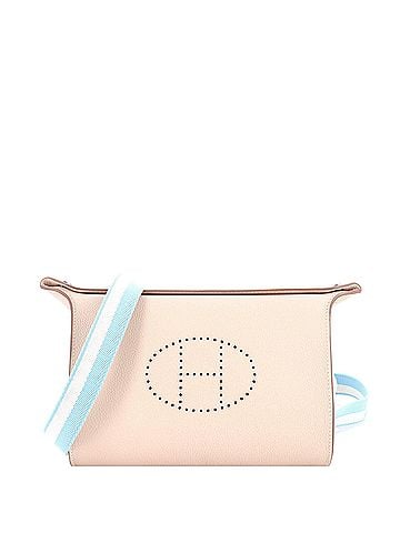 Hermès Videpoches Bag with Multicolor Strap Togo (view 1)