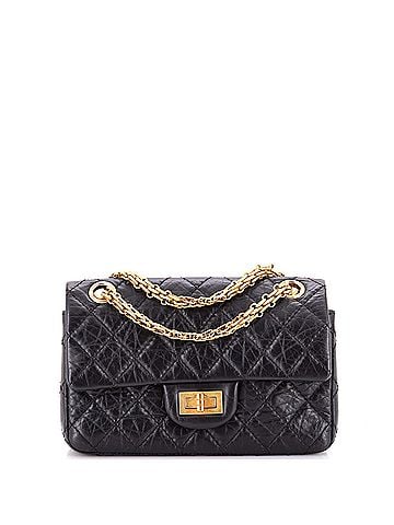 Chanel Reissue 2.55 Flap Bag Quilted Aged Calfskin Mini (view 1)