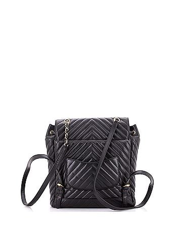 Chanel Urban Spirit Backpack Chevron Leather Large (view 2)