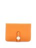Hermès 100% Leather Brown Dogon Compact Wallet Leather One size - photo 1