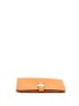 Hermès 100% Leather Brown Dogon Compact Wallet Leather One size - photo 2