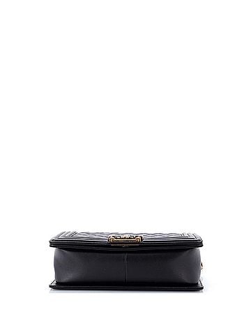 Chanel Boy Flap Bag Quilted Lambskin with Jewels Old Medium (view 2)