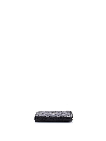 Chanel Zip Around Card Holder Quilted Caviar (view 2)