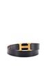 Hermès 100% Leather Black Constance Reversible Belt Leather Medium One size - photo 1