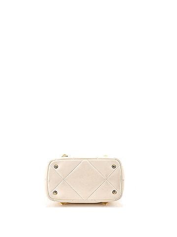 Valentino Garavani Roman Stud Top Handle Bag Quilted Leather Small (view 2)