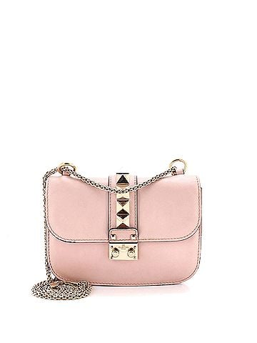 Valentino Garavani Glam Lock Shoulder Bag Leather Small (view 1)