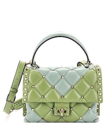 Valentino Garavani Candystud Top Handle Bag Leather Medium (view 1)