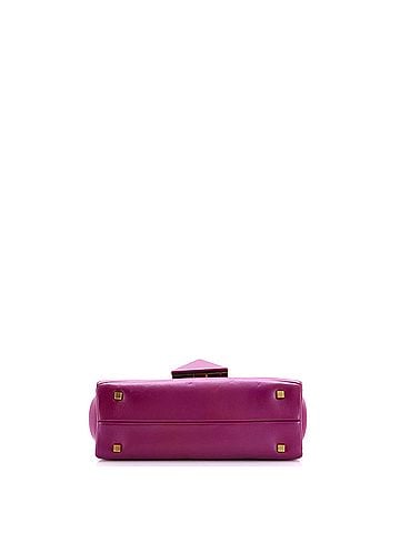 Valentino Garavani One Stud Top Handle Flap Bag Leather Small (view 2)