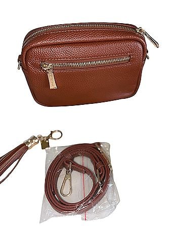 Pom Pom London city mini Leather Crossbody Bag (view 2)