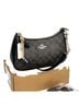 Coach 100% Leather Black Brown Leather Hobo One size - photo 1