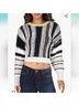 Free People Cropped Knit Pullover Sweater - photo 12