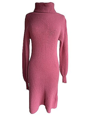 Ann Taylor Turtleneck Cashmere Sweater Cocktail Dress (view 1)