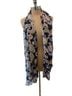 Talbots 100% Modal Paisley Multi Color Scarf One size - photo 1