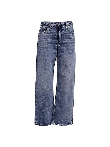 Banana Republic Banana Republic 90s Relaxed-Fit Jeans in Blue Cotton (view 1)