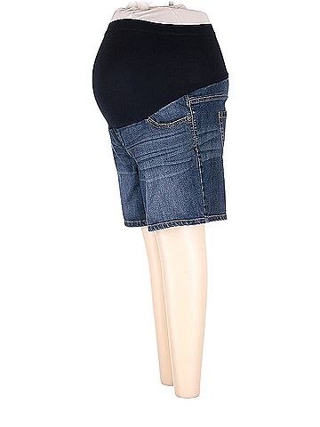 Liz Lange Maternity for Target Denim Shorts (view 2)