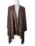 Chico's Animal Print Brown Wrap One size - photo 1