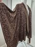 Chico's Animal Print Brown Wrap One size - photo 6