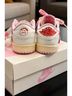 Nike Pink White Red Sneakers Size EU 38 - photo 4