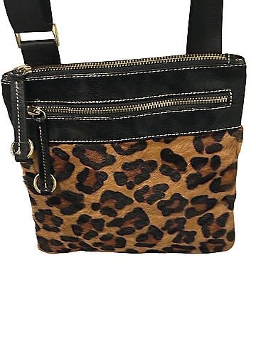 Aqua Madonna Leather Crossbody Bag (view 1)