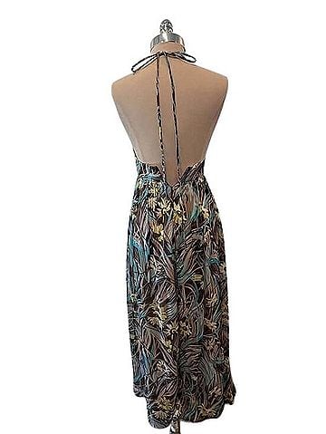 Milly Halter Neck Maxi Dress Casual Dress (view 2)