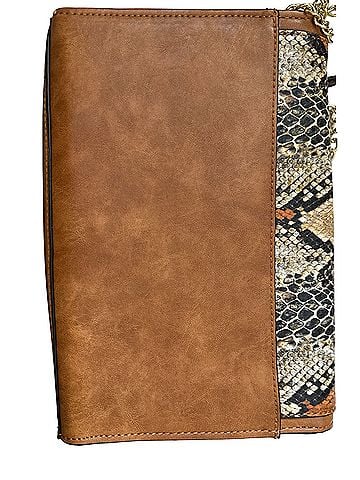Neiman Marcus Pyramid Leather Clutch (view 2)