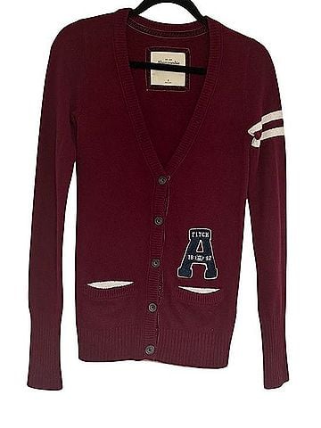 Abercrombie & Fitch Varsity Cardigan Cardigan (view 1)