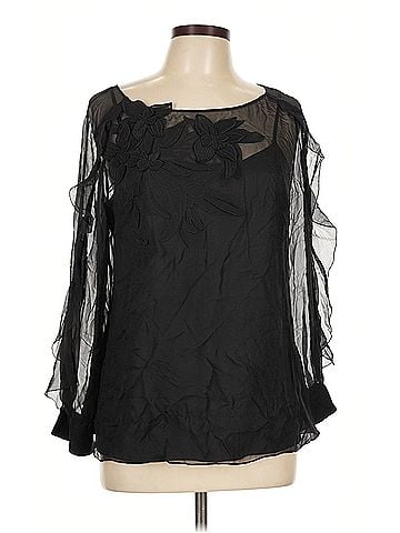 Elie Tahari Elie Tahari Long Sleeve Blouse (view 1)