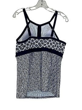 Lands' End Keyhole High Neck Tankini Swimsuit Top (view 2)