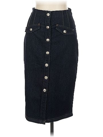 White House Black Market White House Black Market Denim Skirt (view 1)