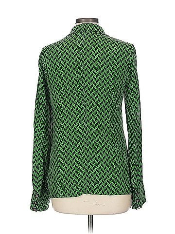 Tory Burch Tory Burch Long Sleeve Silk Top (view 2)