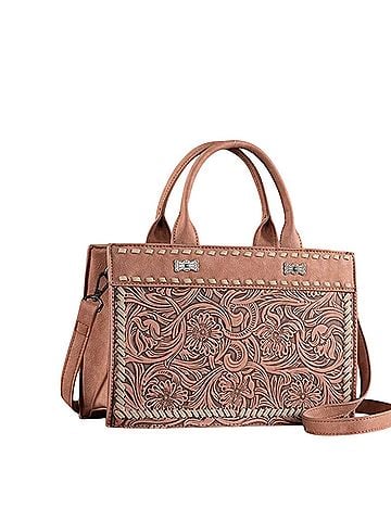 Montana West Leather Tote (view 1)