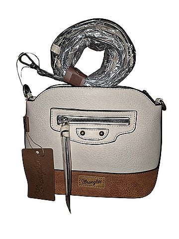 Wrangler Retro Leather Crossbody Bag (view 1)
