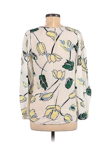 Diane von Furstenberg Diane Von Furstenberg Long Sleeve Silk Top (view 2)