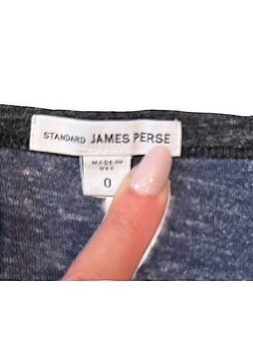 James Perse Standard Long Sleeve T-Shirt (view 2)
