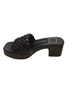 Dolce Vita Black Mule/Clog Size 5 - photo 2