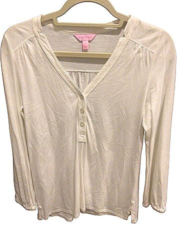 Lilly Pulitzer Long Sleeve Blouse (view 1)