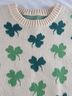 Nameless 100% Polyester Floral Multi Color Pullover Sweater Size L - photo 3