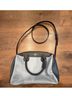 Coach Blue Gray Leather Satchel One size - photo 4