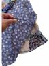 Koos 100% Silk Floral Purple Blouse Size 1X - photo 6