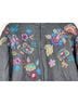 Johnny Was 100% Cotton 100% Polyester Gray Jacket Size M - photo 4