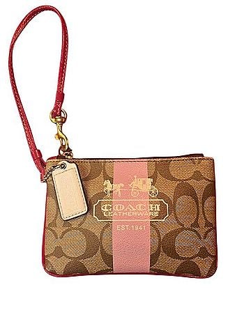 Coach Tattersall Signature Colorblock Wristlet Wristlet (view 2)