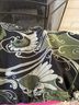 bryn WALKER 100% Linen Graphic Black Green Blouse Size XS - photo 8
