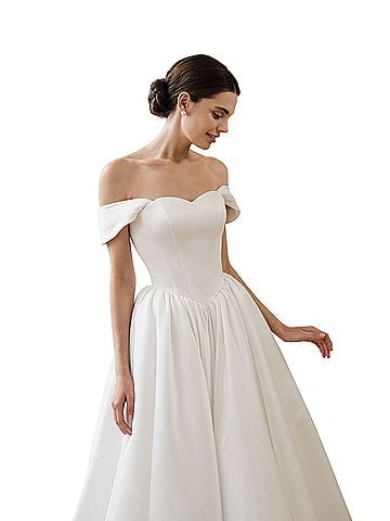 Vanessa basque waist Cocktail Dress (view 1)