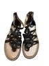 B.O.C Black Tan Sandals Size 8 - photo 2